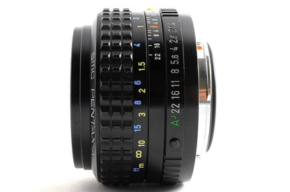 [Near Mint+] Pentax SMC Pentax-A 50mm f/1.4 Fast MF Lens Pentax K Mount Japan