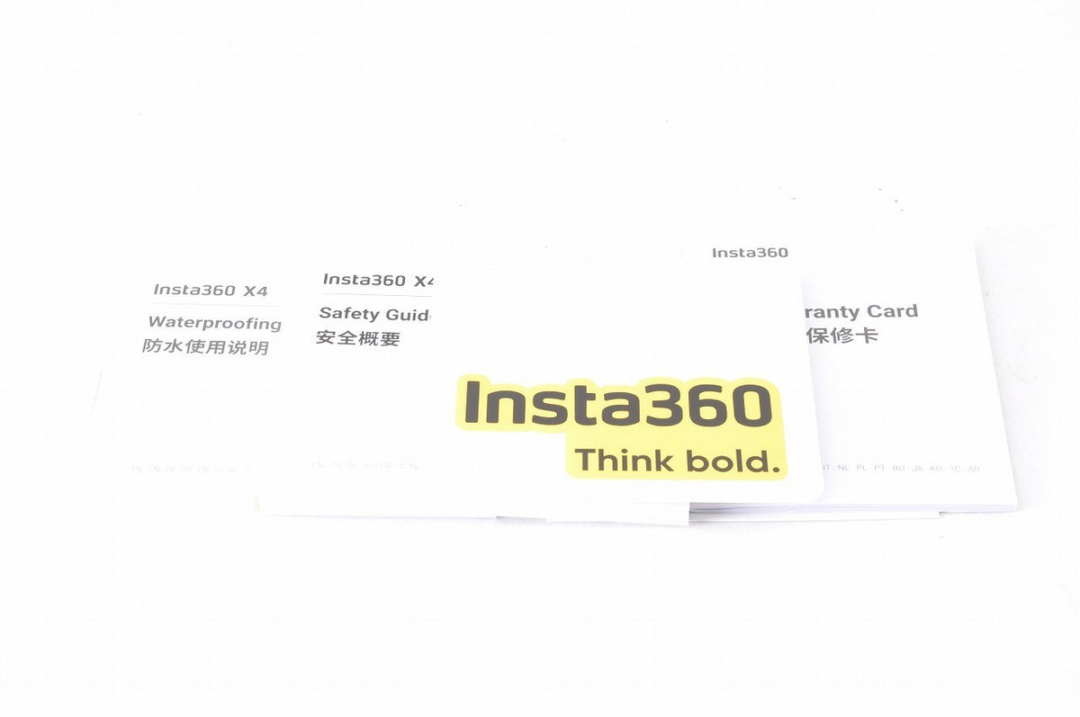 [Almost Unused] Insta360 X4 8K 360 Action Camera Invisible Dive Case Kit Japan