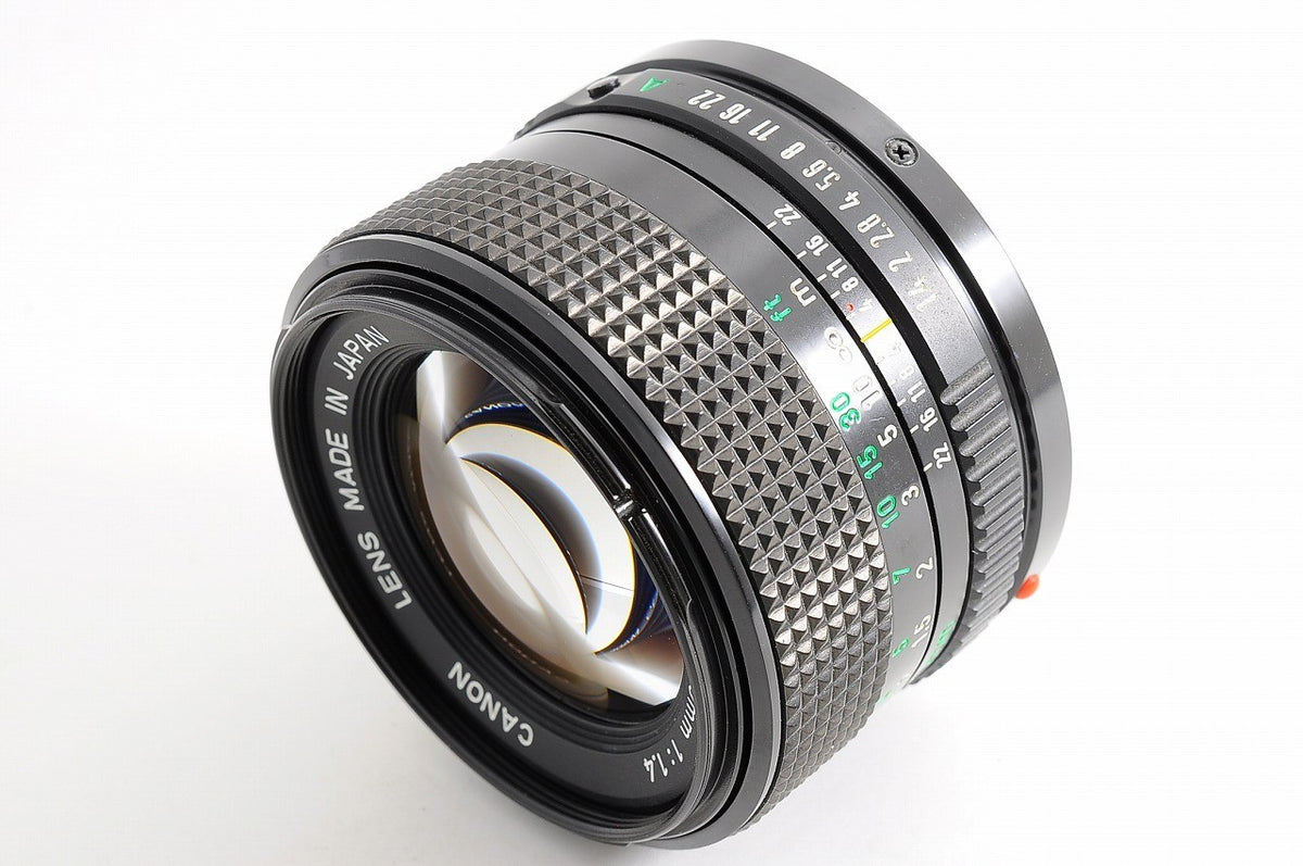 [Mint w/ Caps] Canon New FD NFD 50mm f1.4 Fast MF Standard Prime Lens Japan