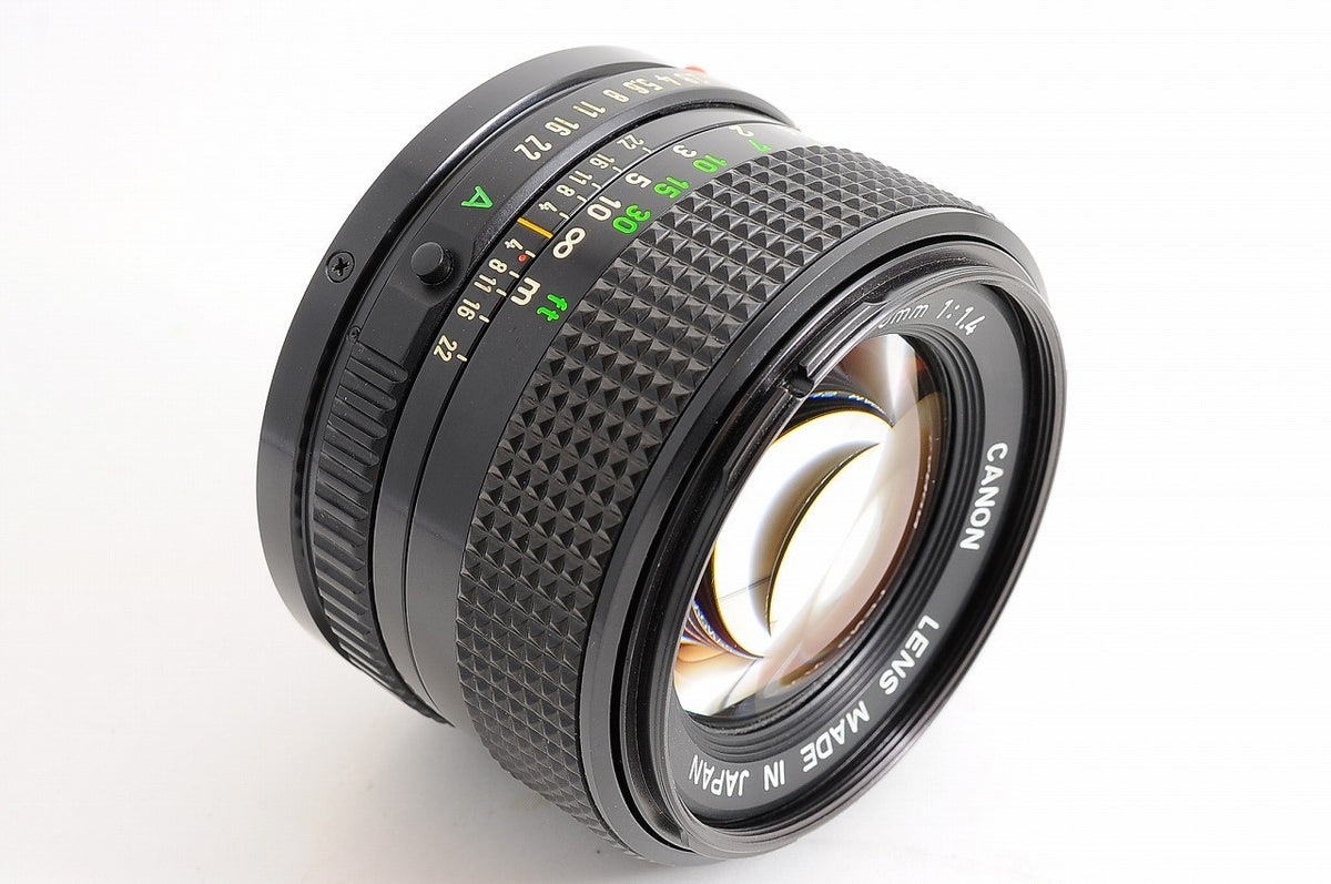 [Top Mint Caps] Canon New FD nFD 50mm f/1.4 Fast MF Lens Canon FD Mount Japan