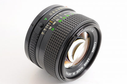 [Top Mint Caps] Canon New FD nFD 50mm f/1.4 Fast MF Lens Canon FD Mount Japan