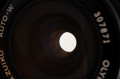 [MINT] Olympus OM G.Zuiko Auto-W 28mm f/3.5 Wide MF Lens OM Mount Japan