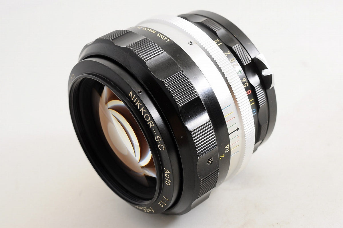[Mint w/ Caps] Nikon NIKKOR-S.C Auto 55mm f1.2 Fast MF Standard Prime Lens Japan