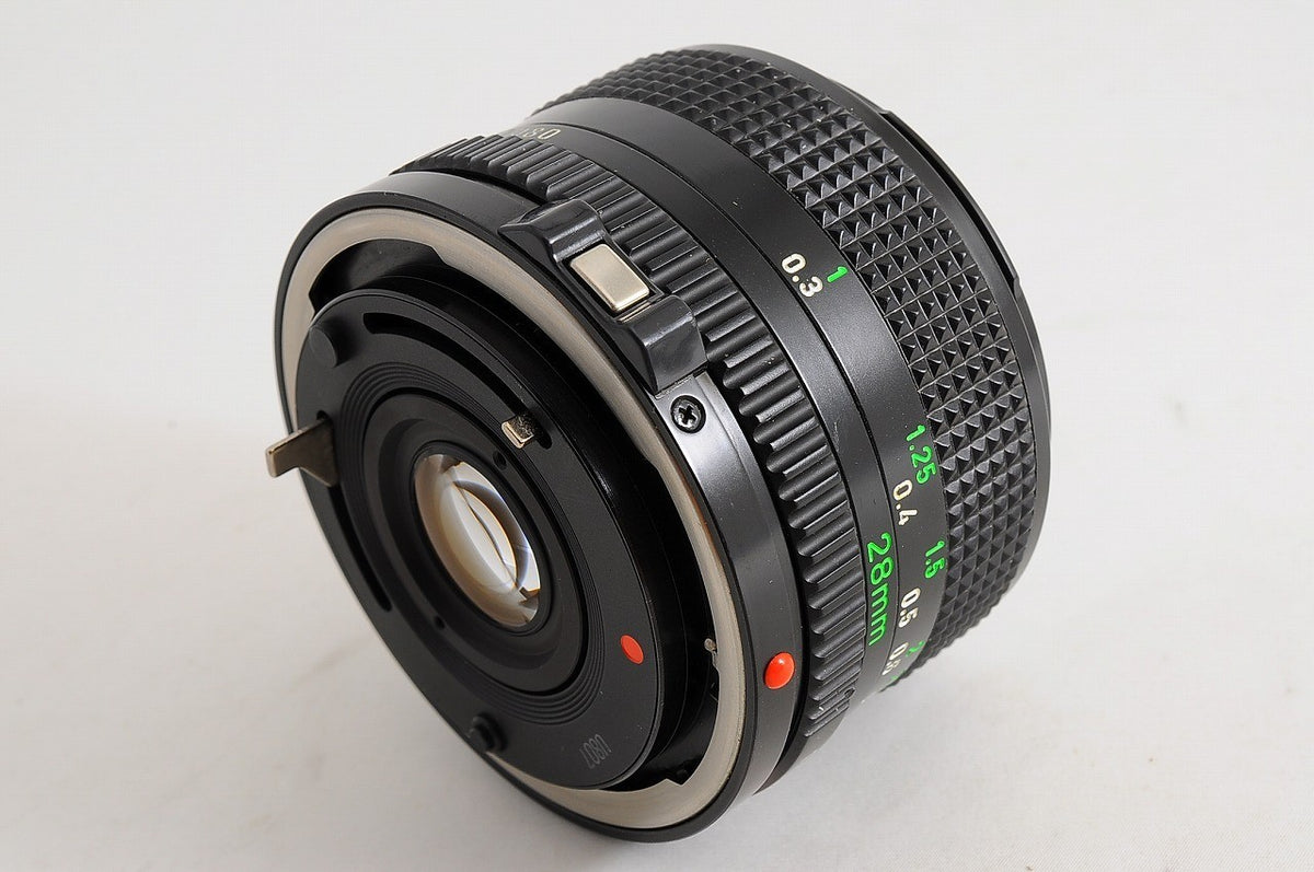 [Top Mint Metal Hood] Canon New FD nFD 28mm f/2.8 Wide MF Lens Canon FD Japan