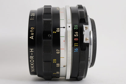 [Mint] Nikon Non-AI Nikkor-H Auto 28mm f/3.5 Wide MF Lens Nikon F Mount Japan