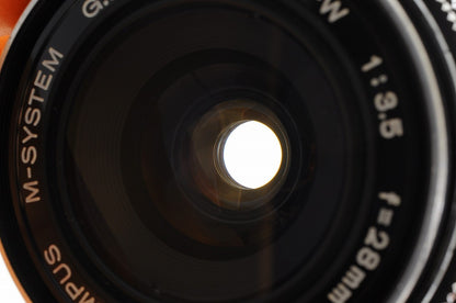 [TOP MINT] Olympus M-System G.Zuiko Auto-W 28mm f/3.5 Wide MF Lens OM Japan