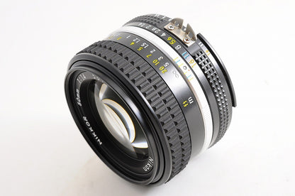[Top Mint w/ Caps] Nikon AIS Nikkor 50mm f1.4 Fast MF Standard Prime Lens Japan
