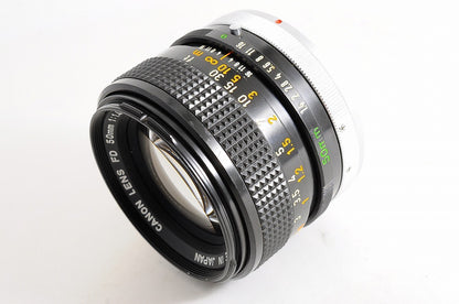 [Exc+ O-Mark] Canon FD 50mm f1.4 S.S.C. SSC Fast MF Standard Prime Lens Japan