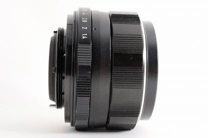[Near Mint+ w/Caps] Pentax Super Multi Coated Takumar 50mm f1.4 MF Lens M42 Jp