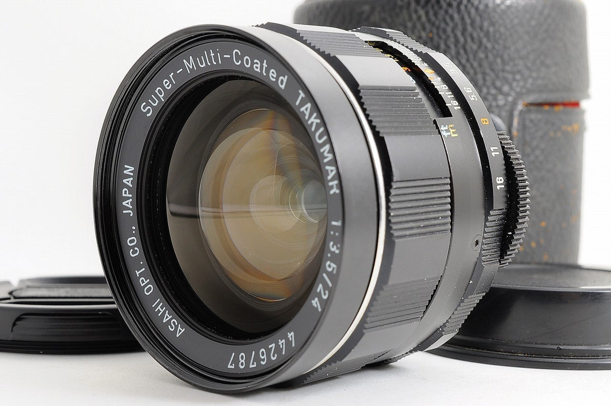 [EXC+ w/ Case] Pentax SMC Takumar 24mm f/3.5 Wide Pentax K Mount Modded Japan