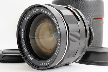 [EXC+ w/ Case] Pentax SMC Takumar 24mm f/3.5 Wide Pentax K Mount Modded Japan