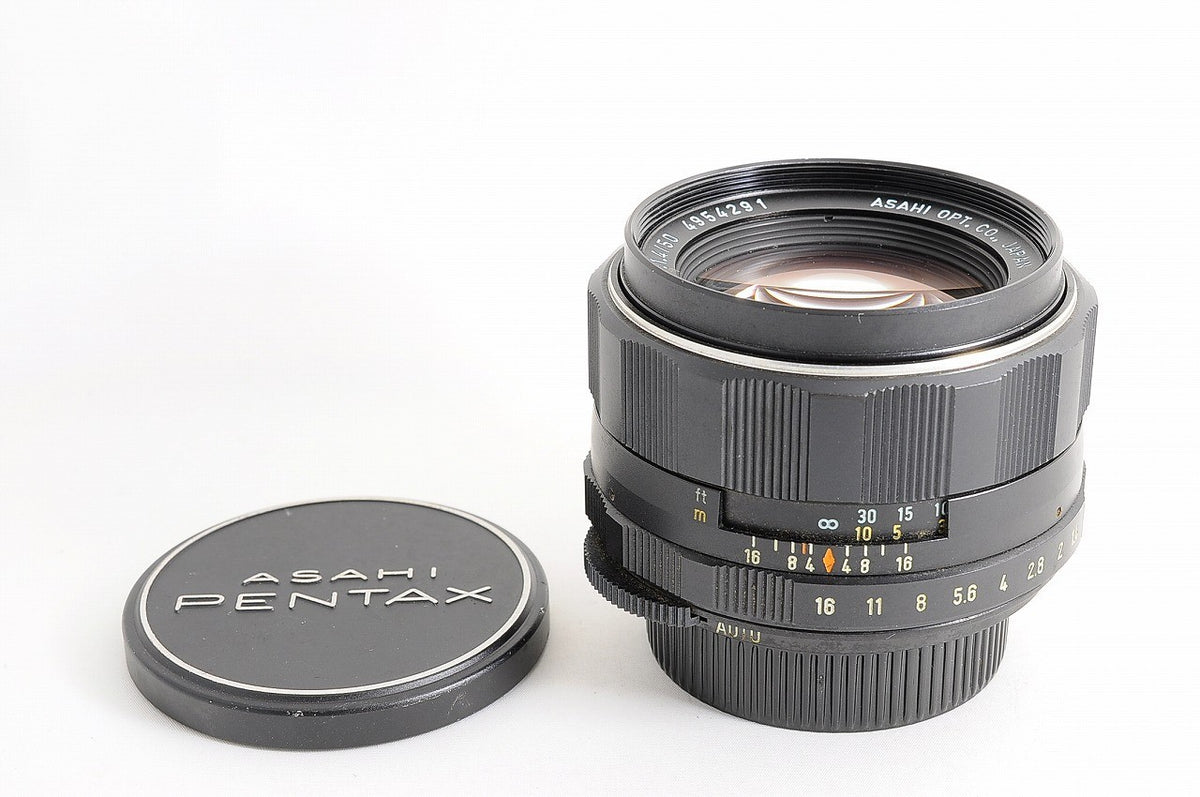 [Mint w/Metal Cap] Pentax Super Multi Coated Takumar 50mm f1.4 MF Lens M42 Japan