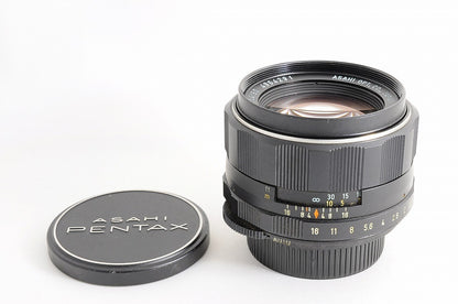 [Mint w/Metal Cap] Pentax Super Multi Coated Takumar 50mm f1.4 MF Lens M42 Japan
