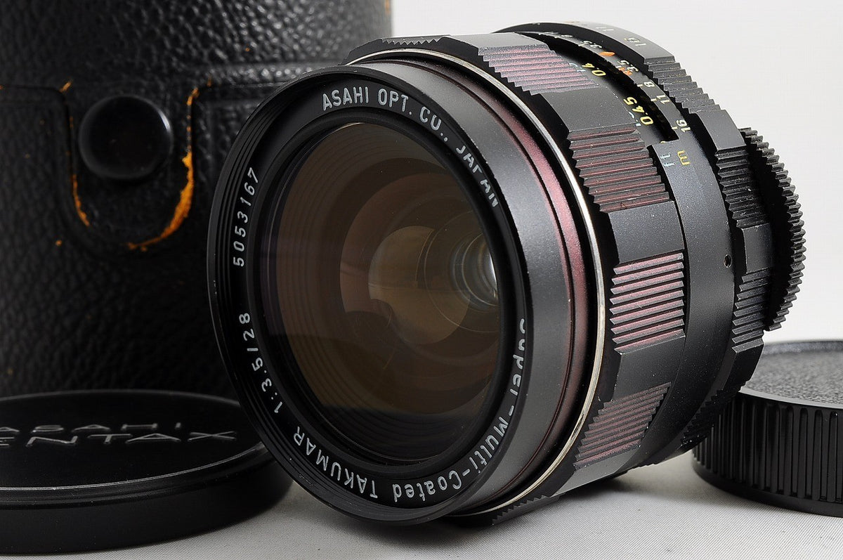 [NEAR MINT+ Case] Pentax SMC Takumar 28mm f/3.5 Wide MF Lens M42 Screw Japan