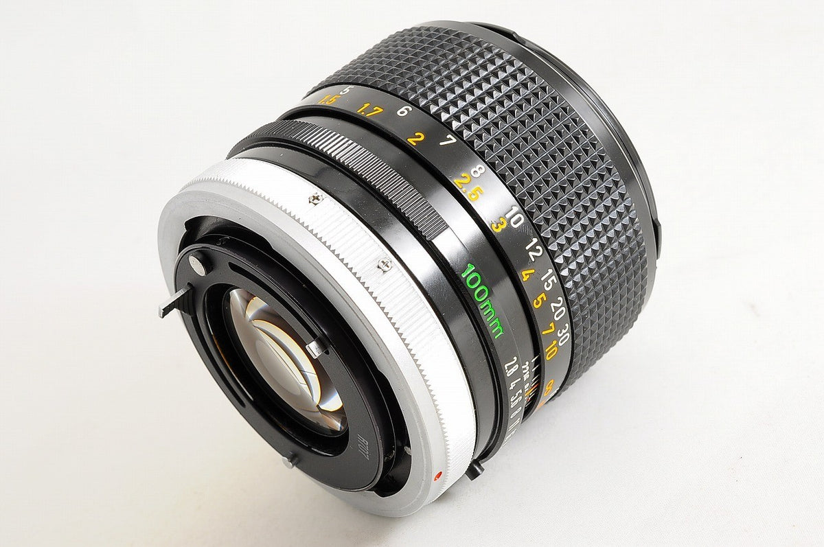 [Near Mint+ w/ Caps] Canon FD 100mm f2.8 SSC MF Telephoto Prime Lens Japan