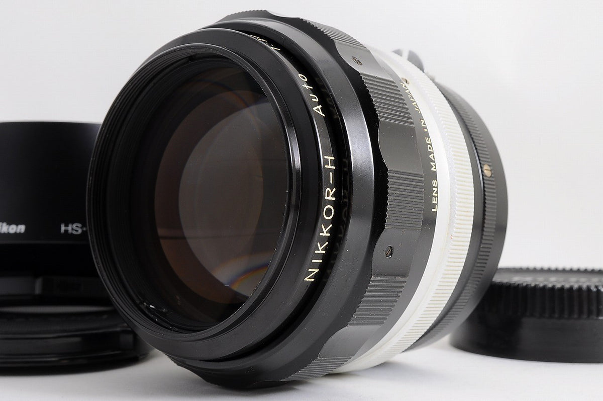 [Near Mint+ HS-7 Hood] Nikon Non-AI Nikkor-H Auto 85mm f/1.8 Fast MF Japan