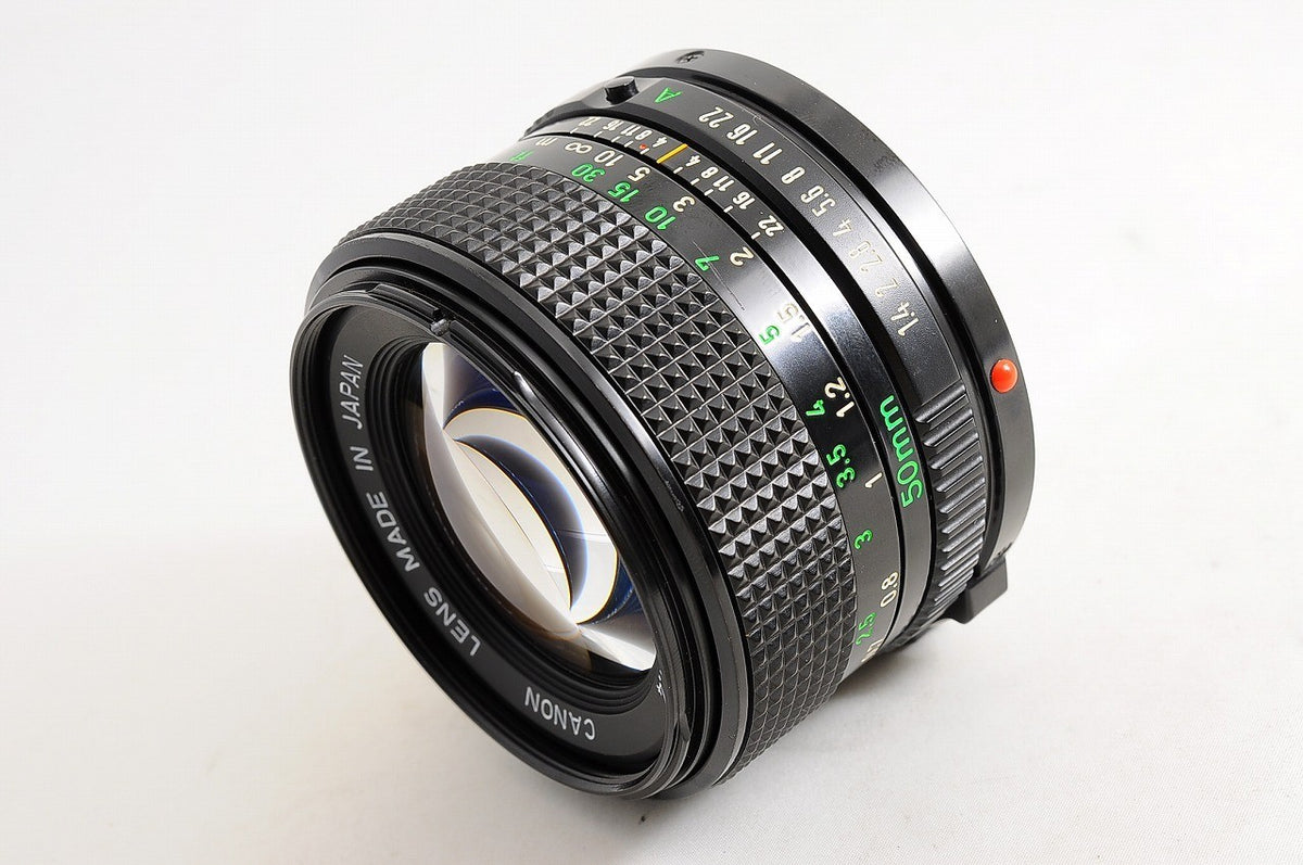 [Mint w/ Caps] Canon New FD NFD 50mm f1.4 Fast MF Standard Prime Lens Japan