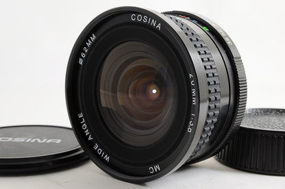 [MINT] Cosina MC 20mm f/3.8 Ultra Wide MF Lens Contax CY Mount From Japan