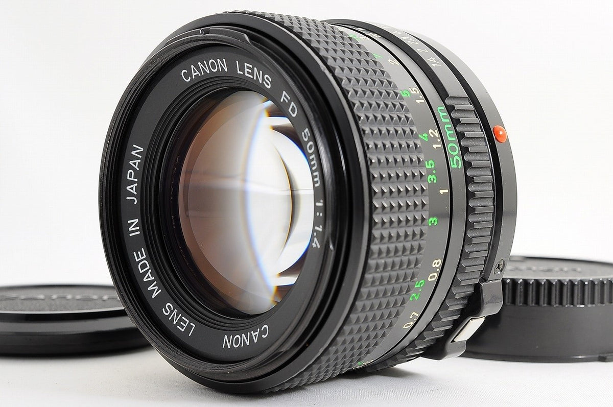 [Top Mint] Canon New FD nFD 50mm f/1.4 Fast MF Lens Canon FD Mount Japan