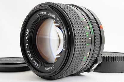 [Top Mint] Canon New FD nFD 50mm f/1.4 Fast MF Lens Canon FD Mount Japan