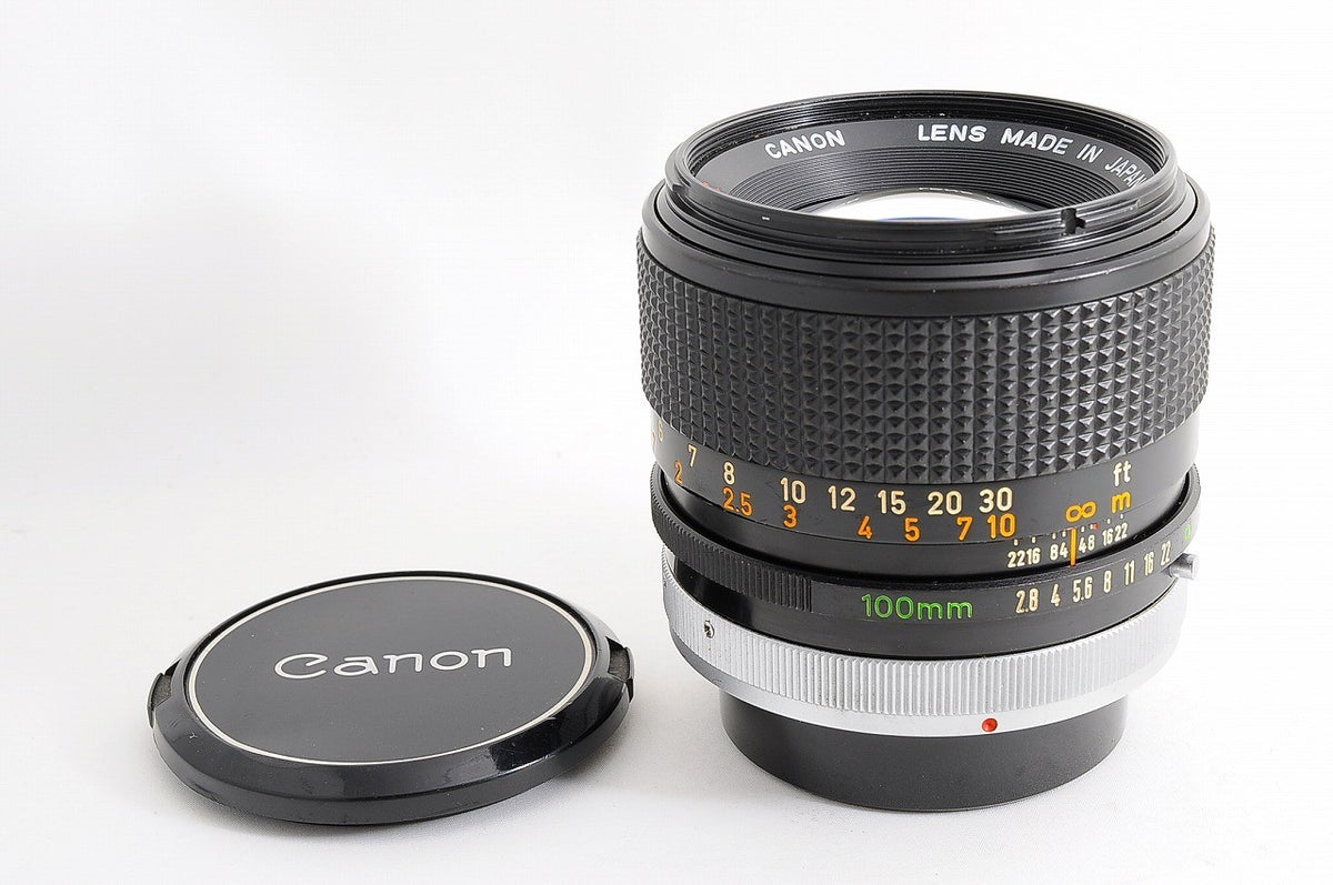 [Near Mint+ Rare O] Canon FD 100mm f/2.8 S.S.C. SSC Fast MF Lens Canon FD Japan