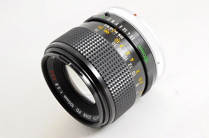 [Near Mint+ w/ Caps] Canon FD 100mm f2.8 SSC MF Telephoto Prime Lens Japan