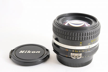 [Mint] Nikon AI-S AIS Nikkor 50mm f/1.4 Fast MF Lens Nikon F Mount Japan