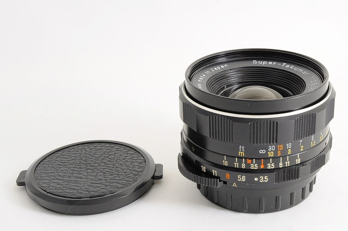 [NEAR MINT+] Pentax Super Takumar 35mm f/3.5 Wide MF M42 Screw Mount Lens Japan