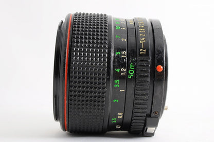 [Excellent+ BS-52 Hood] Canon New FD nFD 50mm f/1.2 L Fast MF Canon FD Japan