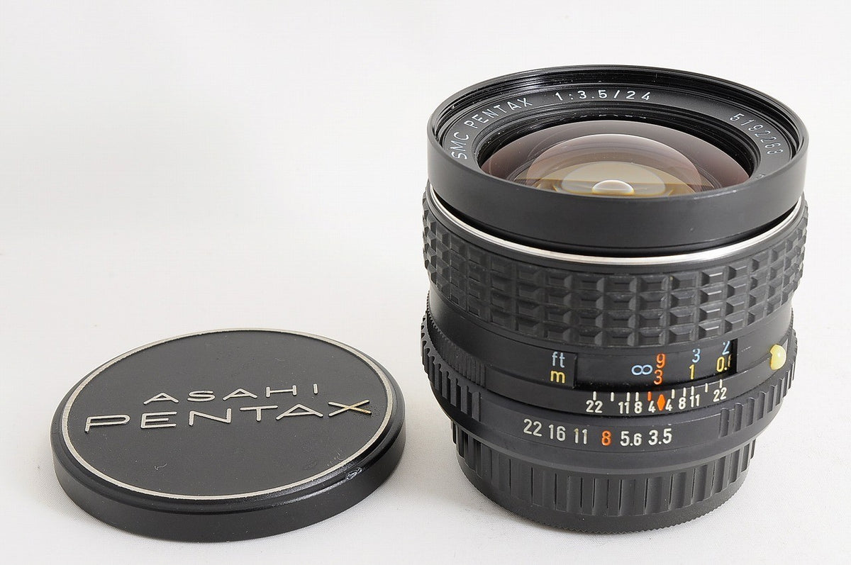[NEAR MINT] Pentax SMC Pentax 24mm f/3.5 Wide MF Lens Pentax K Mount Japan