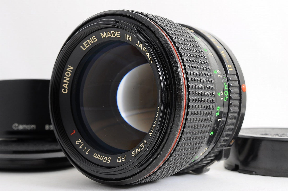 [Excellent+ BS-52 Hood] Canon New FD nFD 50mm f/1.2 L Fast MF Canon FD Japan