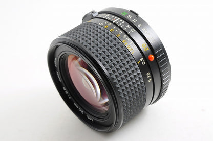[TOP MINT w/ Hood] Minolta MD 20mm f/2.8 Ultra-Wide MF Lens Minolta MD Japan