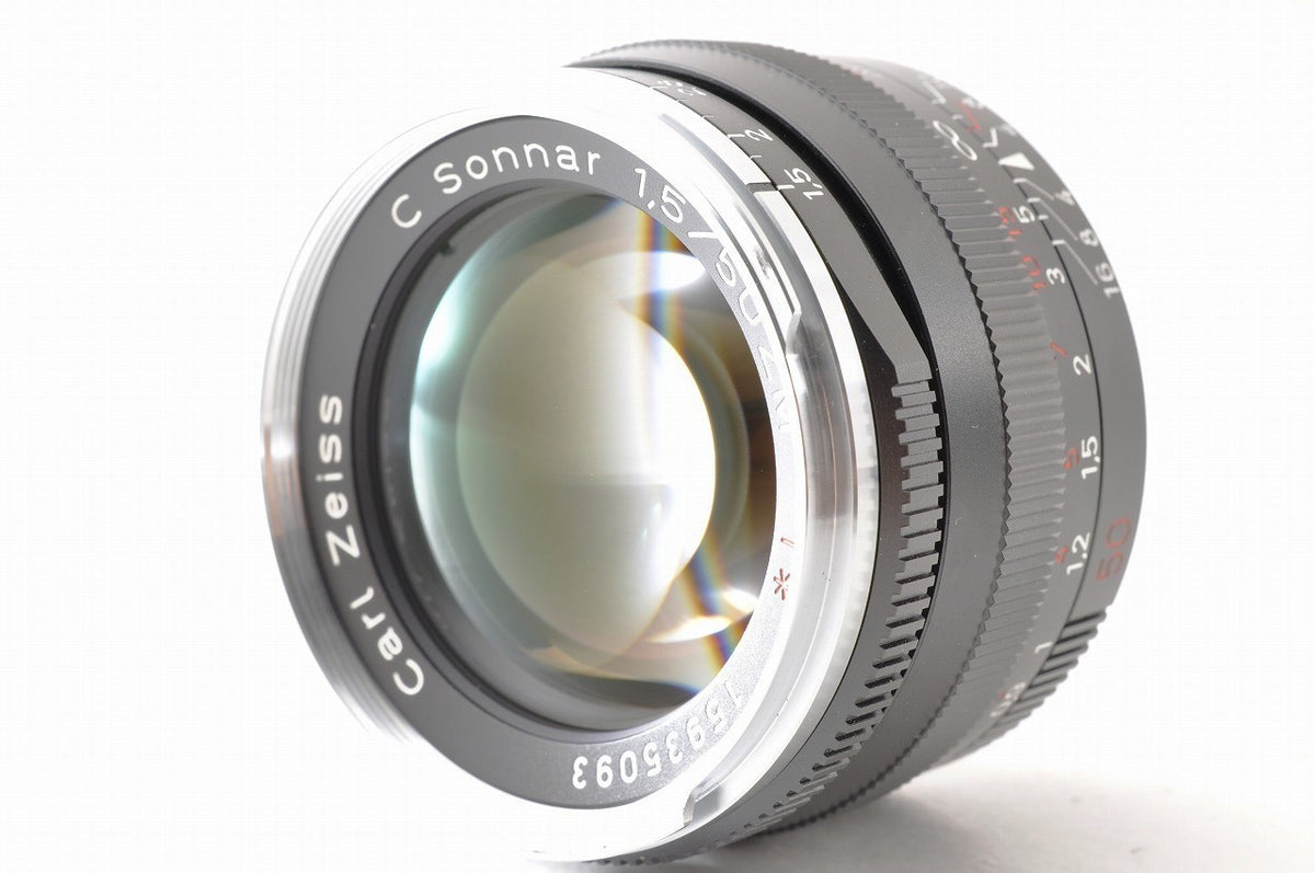 [Almost Unused] Carl Zeiss C Sonnar T* 50mm f/1.5 ZM Fast Lens Leica M Japan
