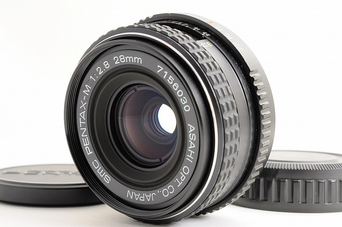 [Top Mint] Pentax SMC Pentax-M 28mm f/2.8 Wide MF Lens Pentax K Mount Japan