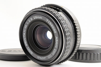 [Top Mint] Pentax SMC Pentax-M 28mm f/2.8 Wide MF Lens Pentax K Mount Japan