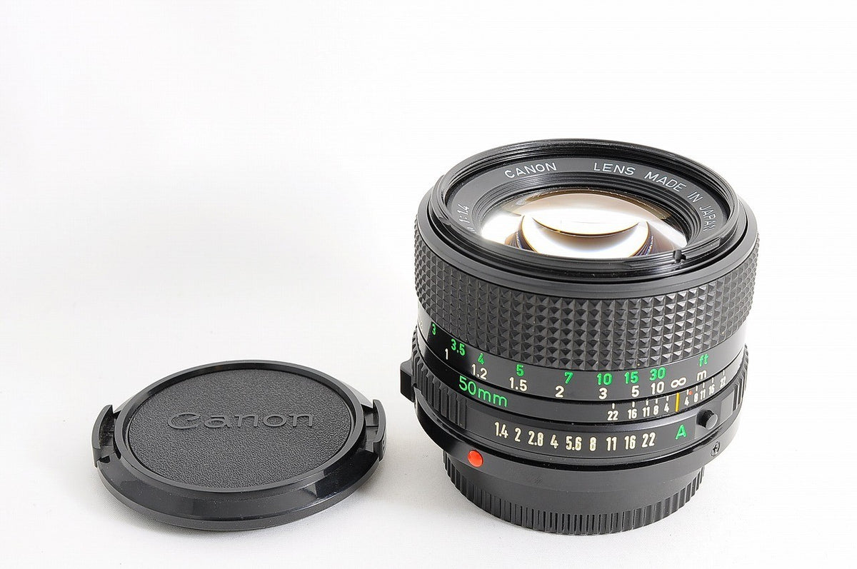 [Near Mint+ w/ Caps] Canon New FD NFD 50mm f1.4 Fast MF Standard Prime Lens JP