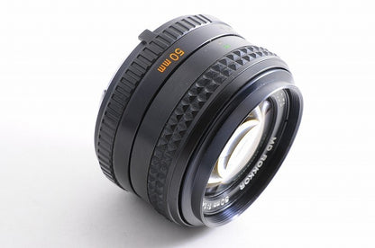 [NEAR MINT+] Minolta MD Rokkor 50mm f/1.4 Fast MF Lens Minolta MD Mount Japan