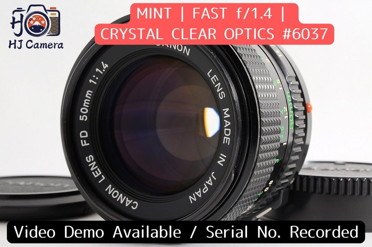 [MINT] Canon New FD nFD 50mm f/1.4 Fast MF Lens Canon FD Mount From Japan