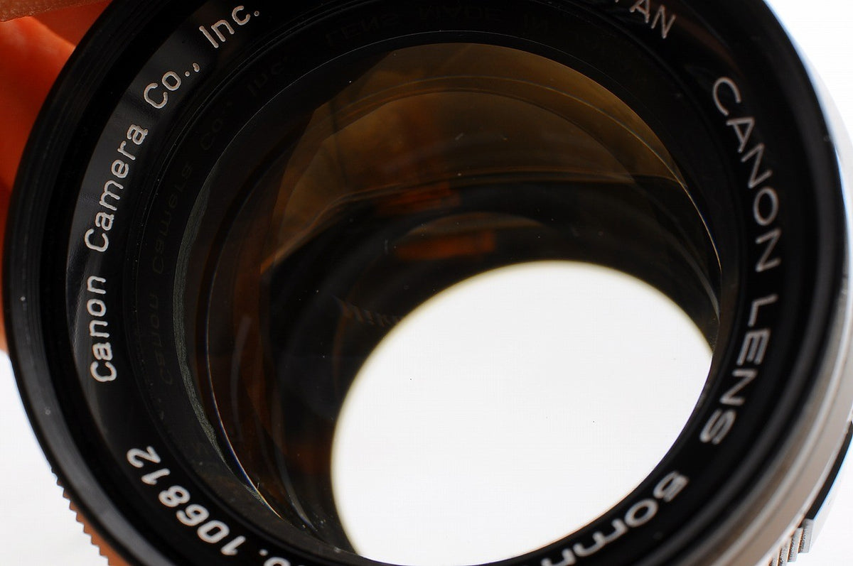 [MINT w/ Filter] Canon 50mm f/1.4 Fast MF Lens Leica L39 LTM Screw Mount Japan