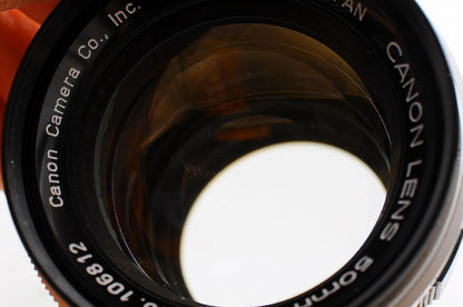 [MINT w/ Filter] Canon 50mm f/1.4 Fast MF Lens Leica L39 LTM Screw Mount Japan