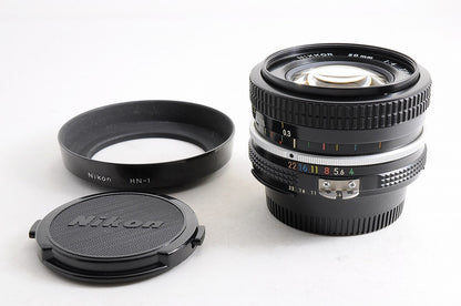 [MINT HN-1 Hood] Nikon AI Nikkor 20mm f/4 Ultra-Wide MF Lens Nikon F Mount Japan