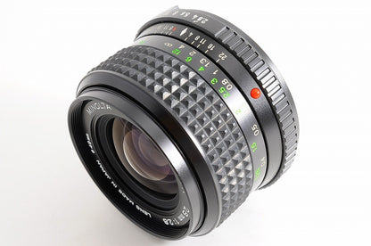 [Mint w/ Caps] Minolta MD W.Rokkor 28mm f2.8 MF Wide Angle Prime Lens Japan