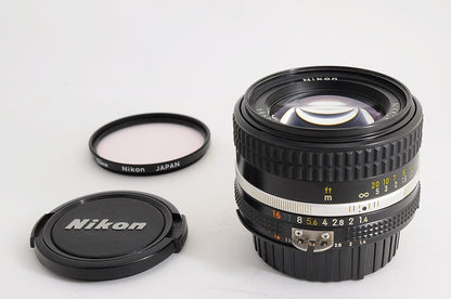 [Top Mint Filter] Nikon AI-S AIS Nikkor 50mm f/1.4 Fast MF Lens Nikon F Japan