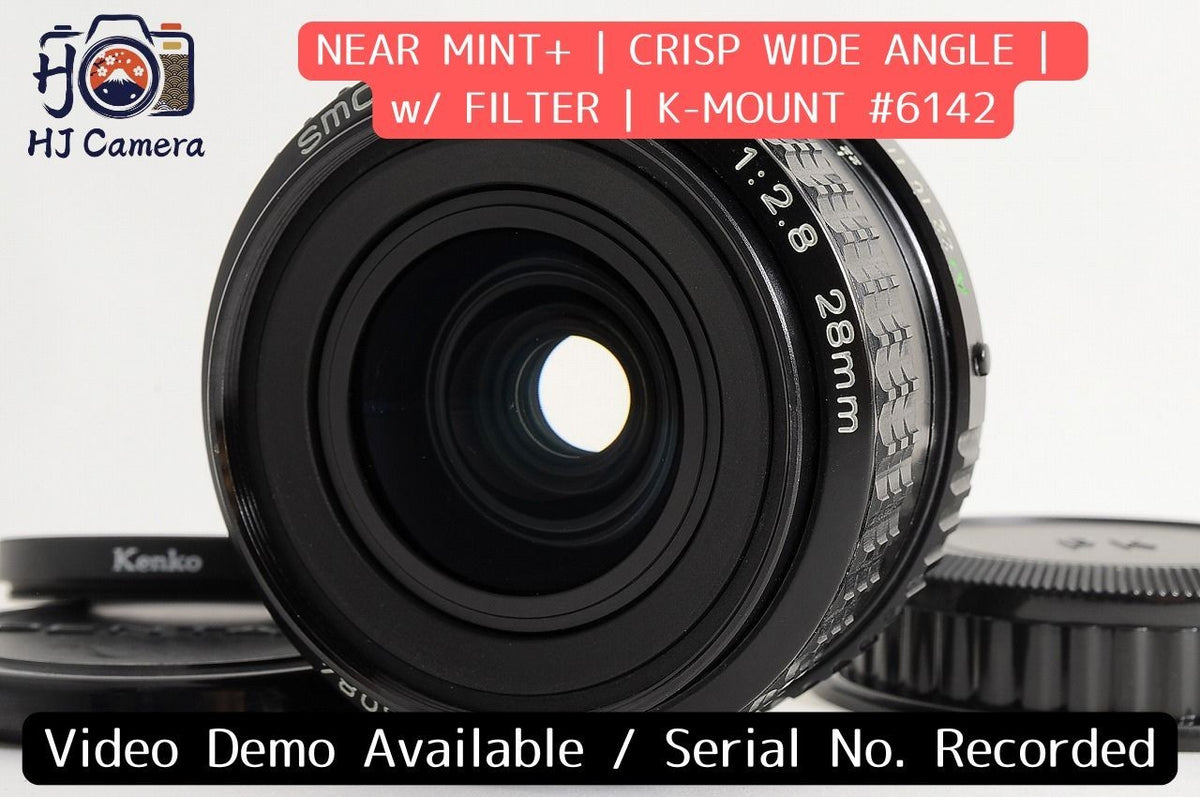 [NEAR MINT+] Pentax SMC Pentax-A 28mm f/2.8 Wide MF Lens Pentax K Mount Japan
