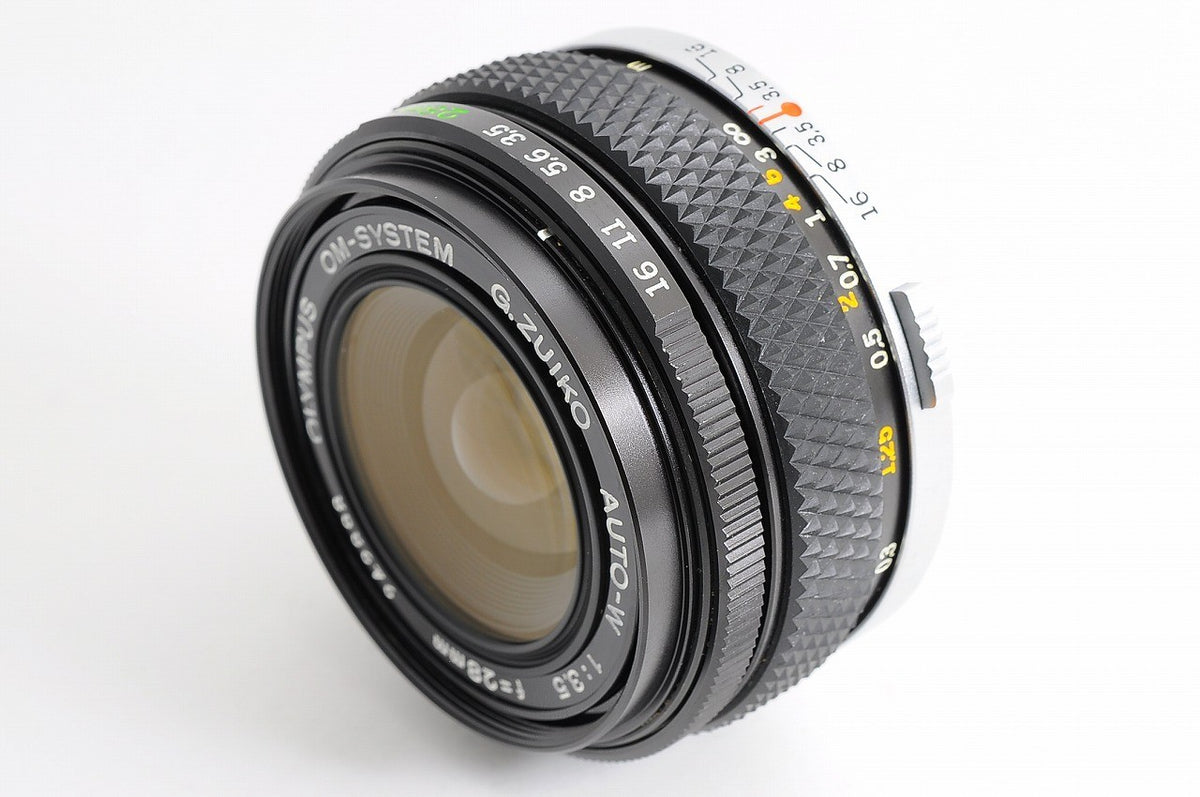 [MINT] Olympus OM G.Zuiko Auto-W 28mm f/3.5 Wide MF Lens OM Mount Japan