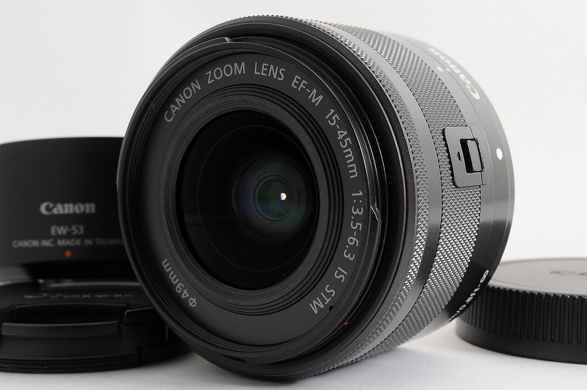 [Mint EW-53 Hood] Canon EF-M 15-45mm f/3.5-6.3 IS STM Lens EOS M Japan