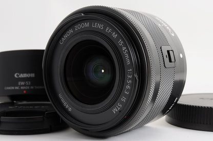 [Mint EW-53 Hood] Canon EF-M 15-45mm f/3.5-6.3 IS STM Lens EOS M Japan