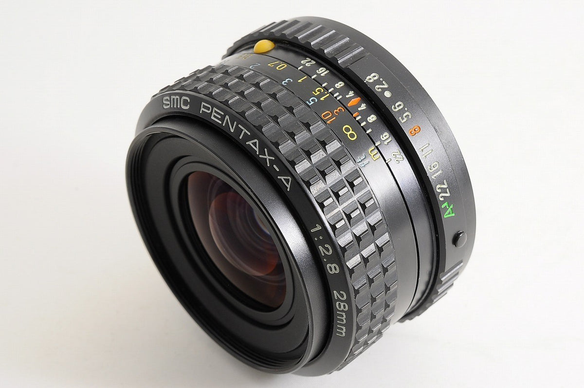 [NEAR MINT+] Pentax SMC Pentax-A 28mm f/2.8 Wide MF Lens Pentax K Mount Japan