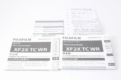 [Almost Unused] Fujifilm Fujinon XF 2X TC WR Teleconverter Lens Fuji X Japan