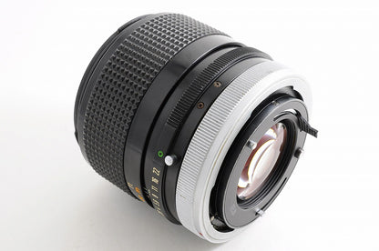[O Mark Near Mint+ w/Hood Case] Canon FD 100mm f2.8 SSC MF Portrait Lens Japan